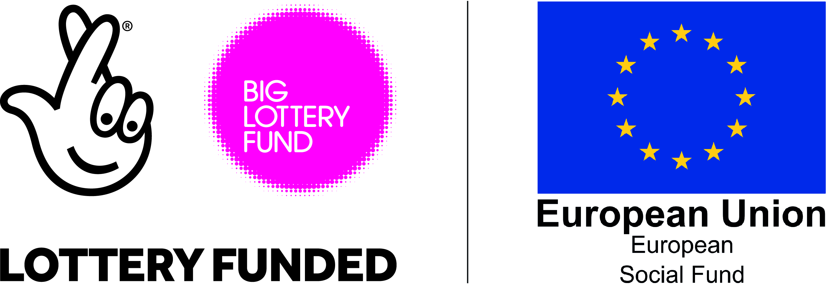 Lottery Funded & European Union Social Fund